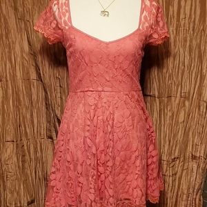 Abercrombie & Fitch lace skater dress size M